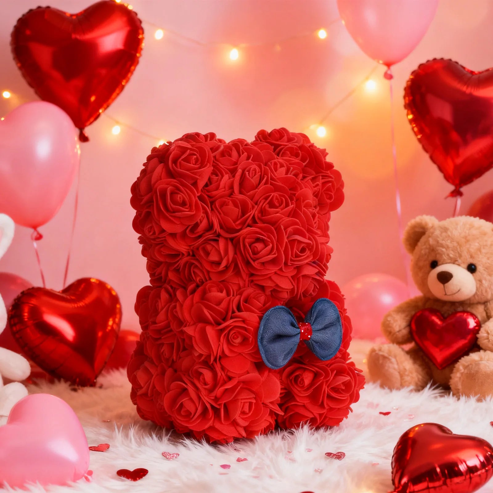 Rose Bear Artificial Flower